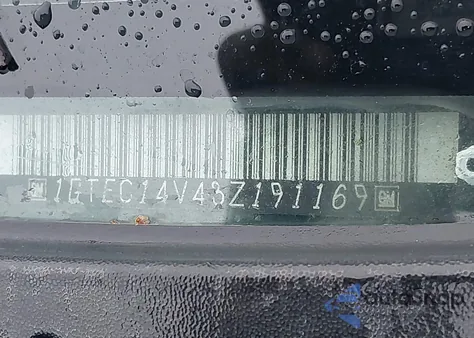 2003 GMC Sierra 1500 Sle z USA, uszkodzony, nr VIN 1GTEC14V43Z191169